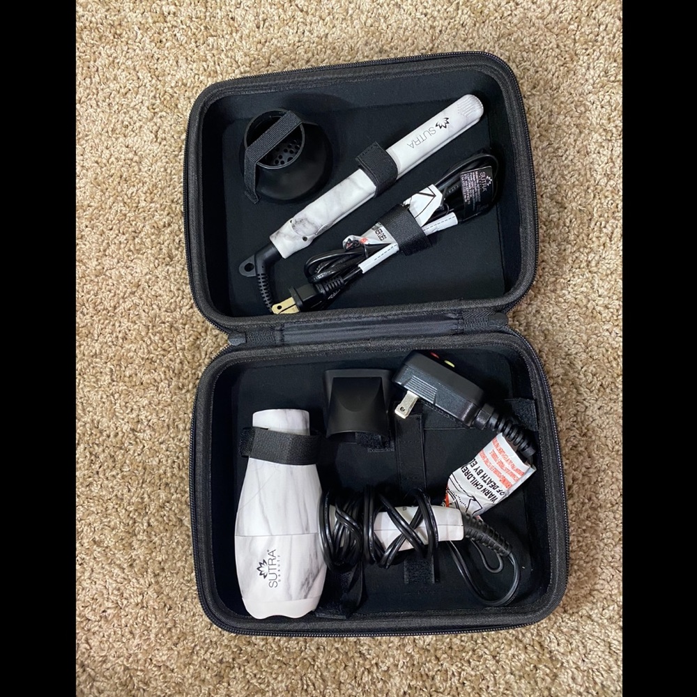 Sutra Beauty Mini Hair Dryer and Straightener Kit